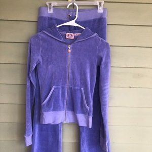 Juicy Couture Purple/Periwinkle Tracksuit size "P"